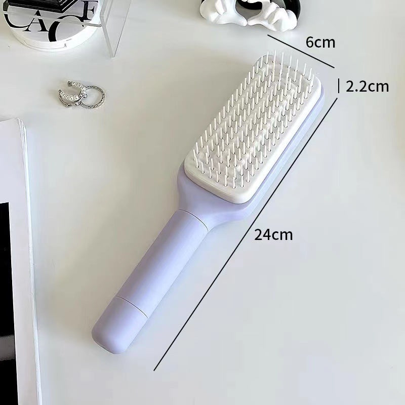 LEMORA - 4 In 1 Self Cleaning Hair Brush
