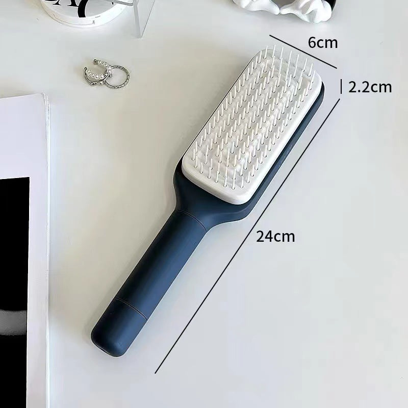 LEMORA - 4 In 1 Self Cleaning Hair Brush