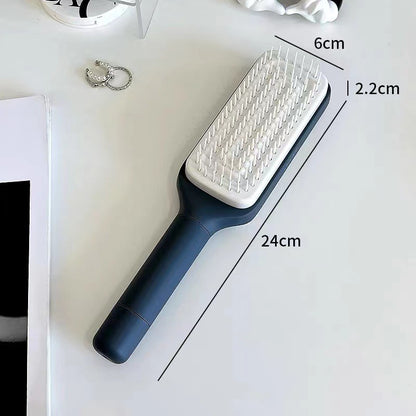 LEMORA - 4 In 1 Self Cleaning Hair Brush